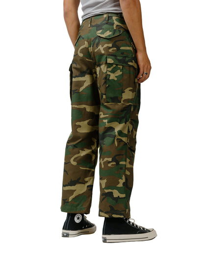 lost & found The Real McCoy's The Real McCoy's MP23101 Trousers, Men's, Field, M-65 / Woodland Olive