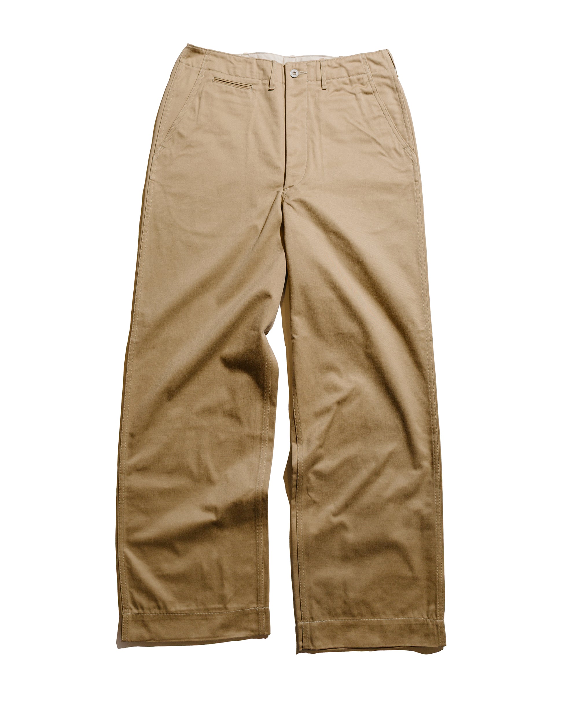 lost & found The Real McCoy's The Real McCoy's MP23102 Trousers, Cotton, Khaki, 1941 Khaki
