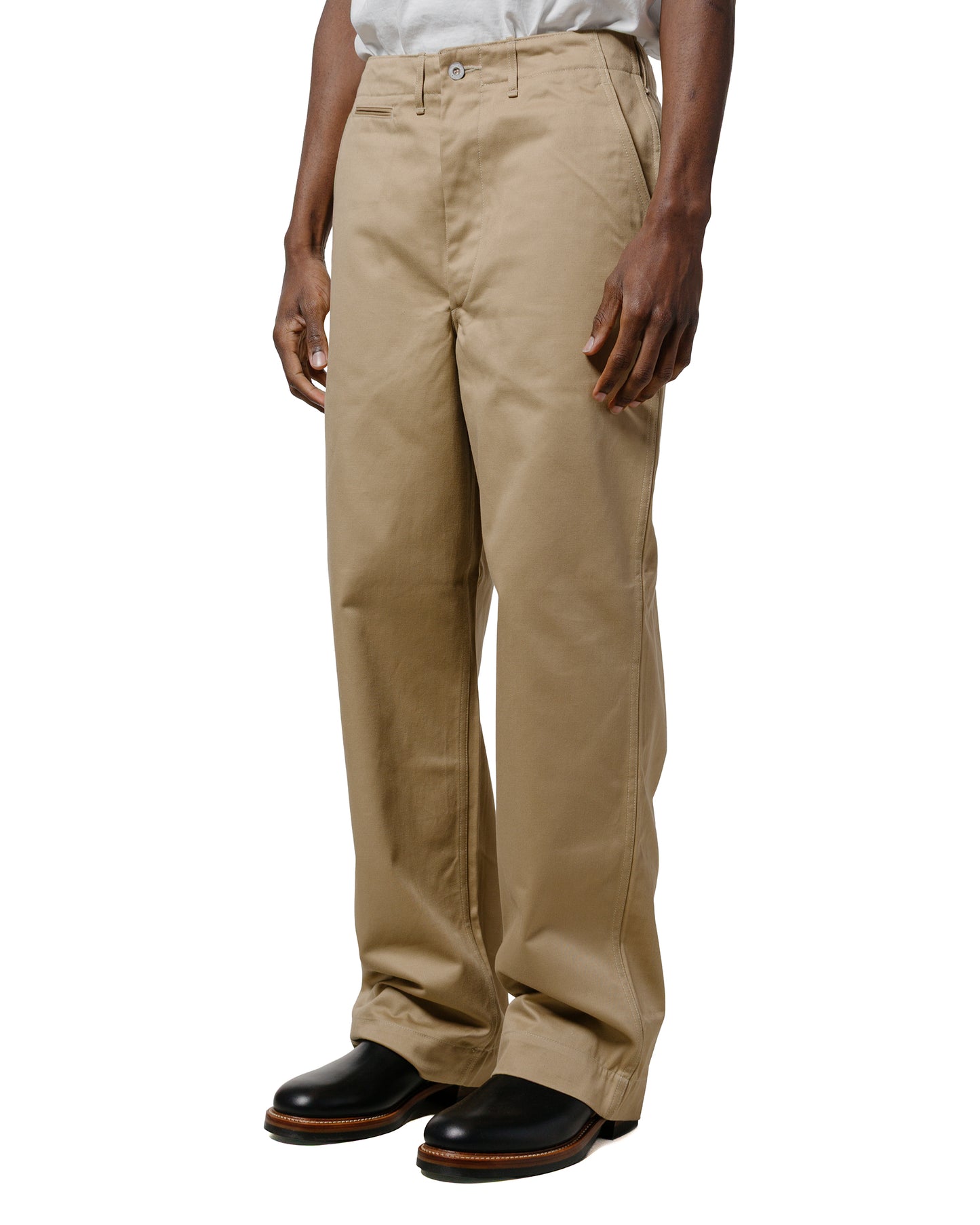 lost & found The Real McCoy's The Real McCoy's MP23102 Trousers, Cotton, Khaki, 1941 Khaki