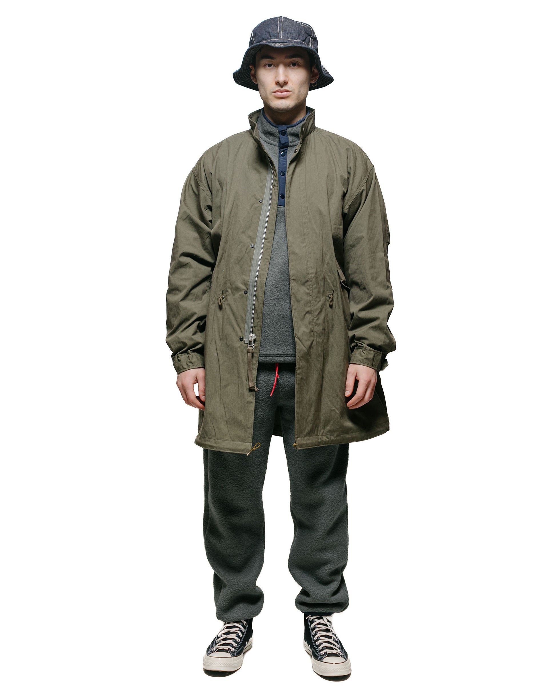 lost & found The Real McCoy's The Real McCoy's MP23105 Fleece Utility Pants Grey