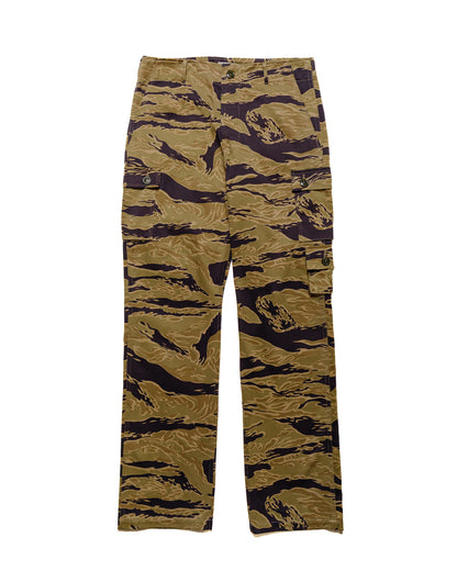 lost & found The Real McCoy's The Real McCoy's MP24001 Tiger Camouflage Trousers / Advisor Khaki