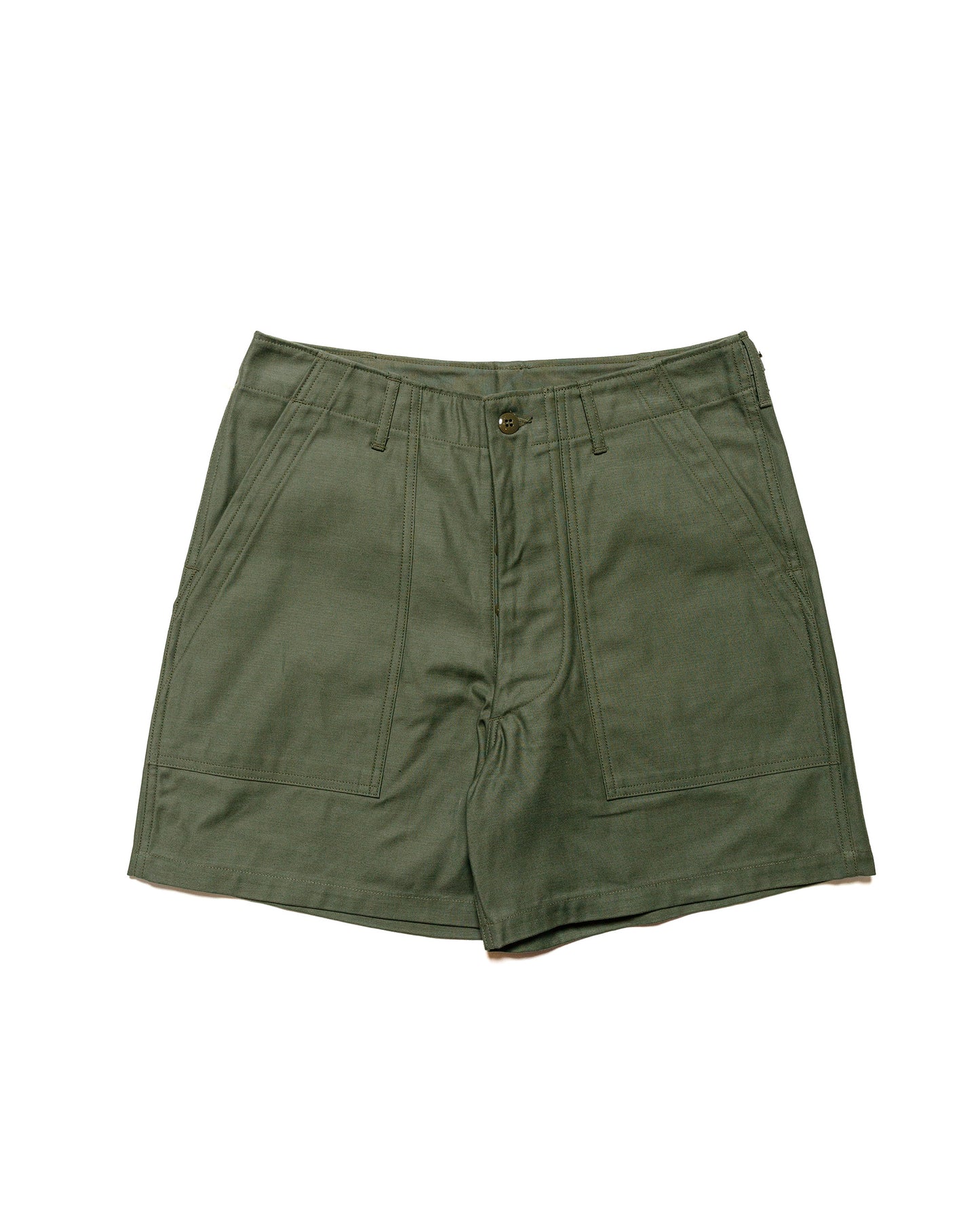 lost & found The Real McCoy's The Real McCoy's MP24004 Utility Shorts / Cotton Sateen Olive