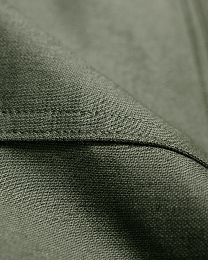 The Real McCoy's MP24004 Utility Shorts / Cotton Sateen Olive