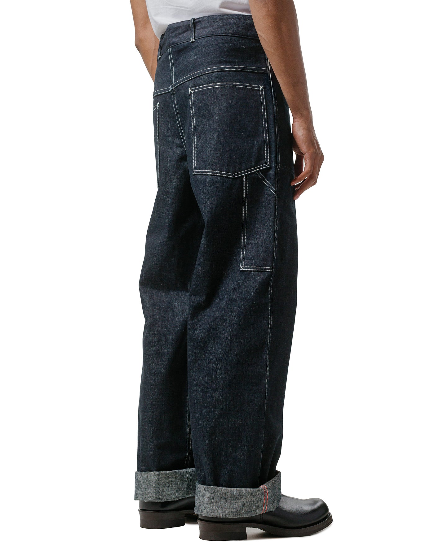 lost & found The Real McCoy's The Real McCoy's MP24005 WWII Denim Work Trousers Indigo