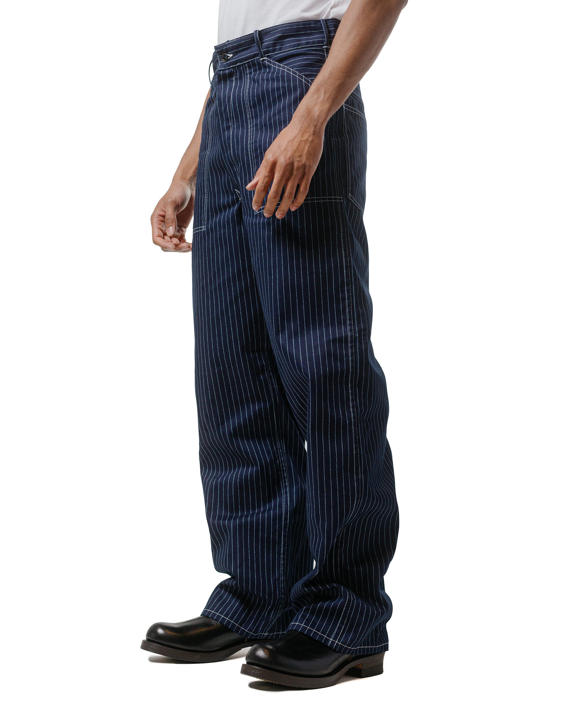 lost & found The Real McCoy's The Real McCoy's MP24007 Wabash Work Trousers Indigo