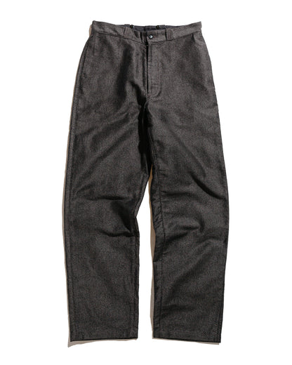 lost & found The Real McCoy's The Real McCoy's MP24101 Double Diamond Trousers / Printed Moleskin Salt & Pepper