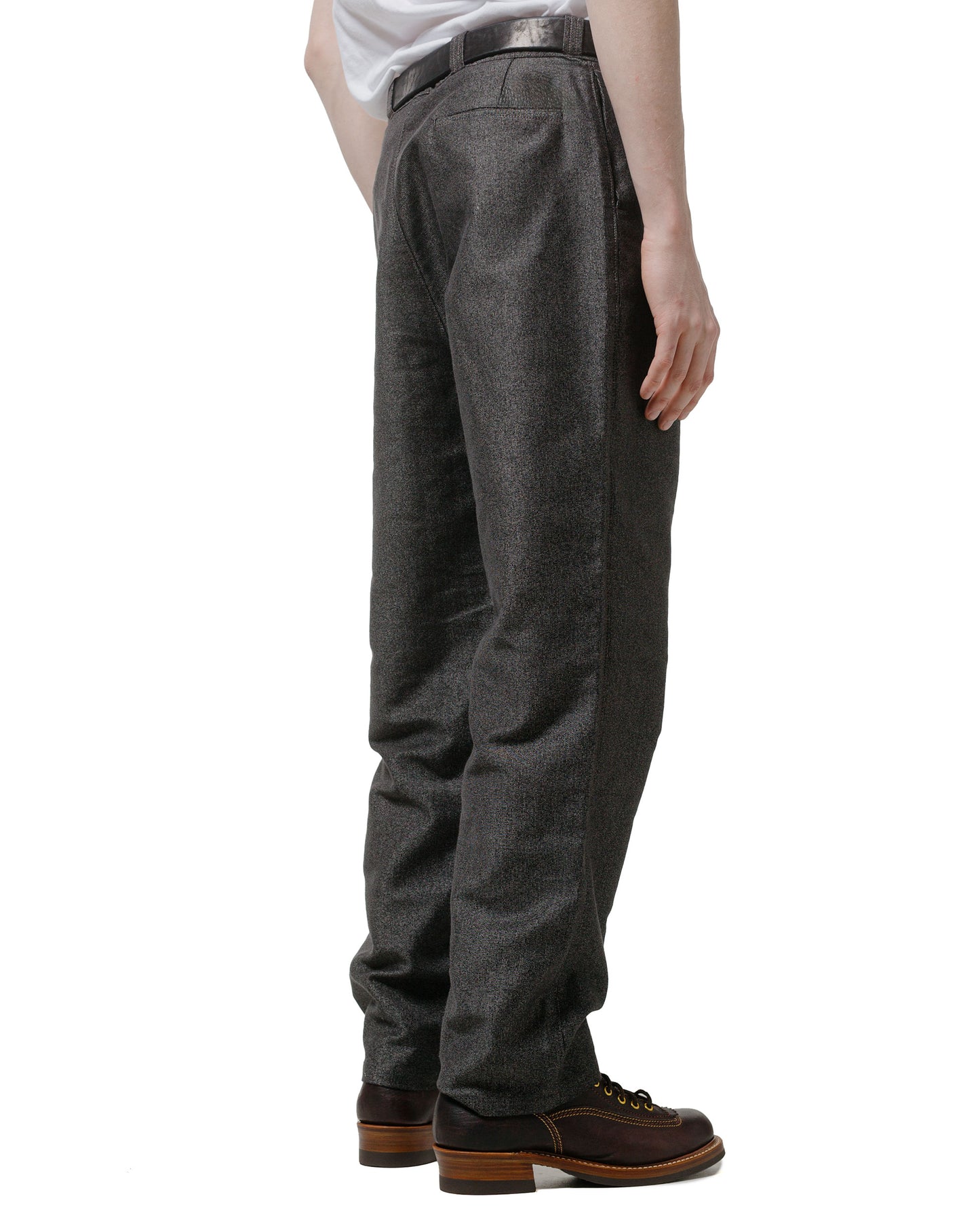 lost & found The Real McCoy's The Real McCoy's MP24101 Double Diamond Trousers / Printed Moleskin Salt & Pepper