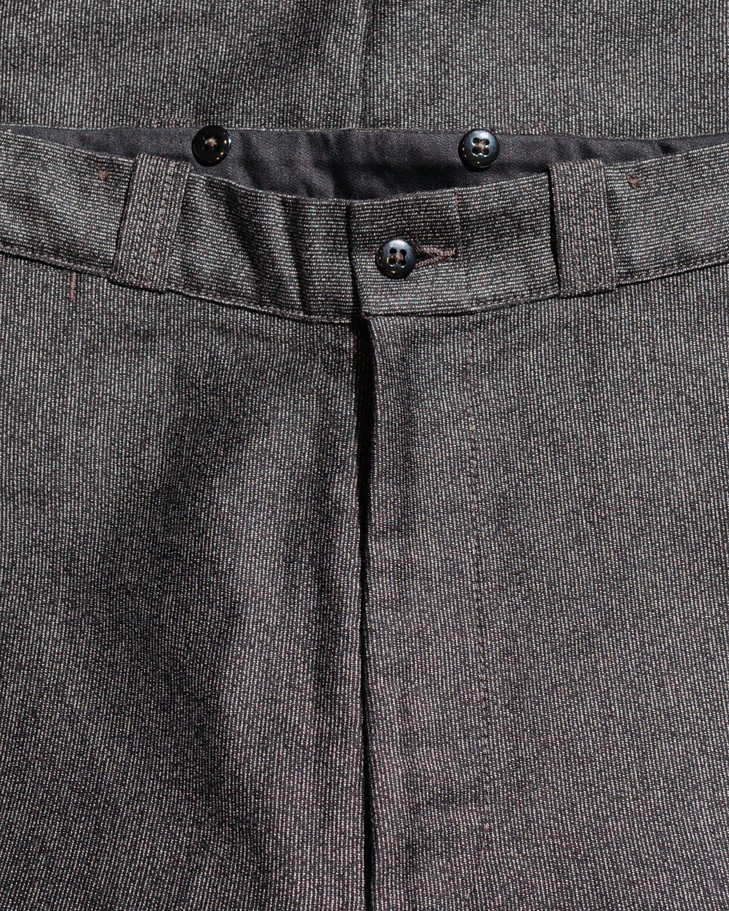 lost & found The Real McCoy's The Real McCoy's MP24101 Double Diamond Trousers / Printed Moleskin Salt & Pepper