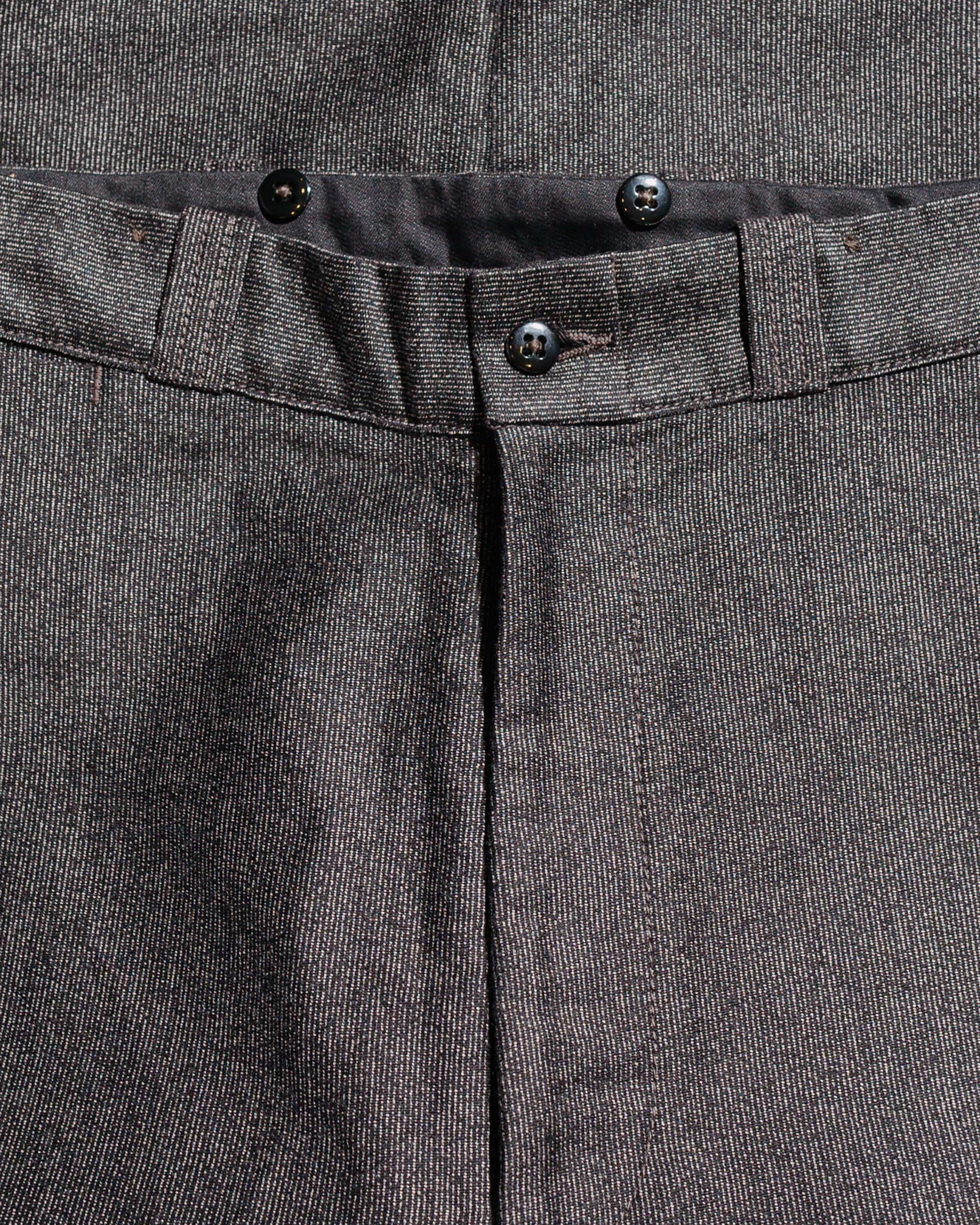 lost & found The Real McCoy's The Real McCoy's MP24101 Double Diamond Trousers / Printed Moleskin Salt & Pepper