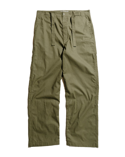 lost & found The Real McCoy's The Real McCoy's MP25006 USN Medical Department Sleeping Pants Olive