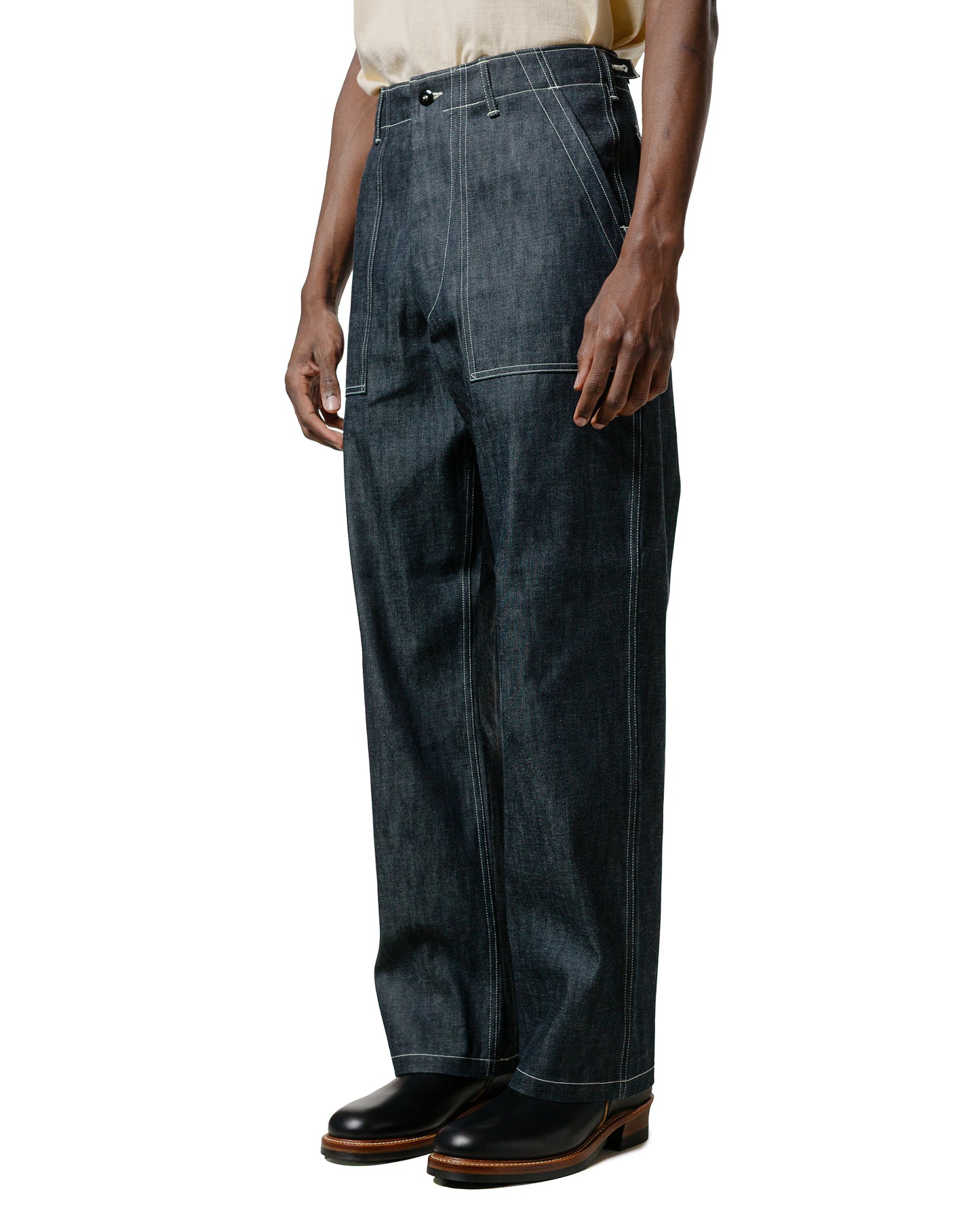 lost & found The Real McCoy's The Real McCoy's MP25012 Utility Trousers / Denim Indigo