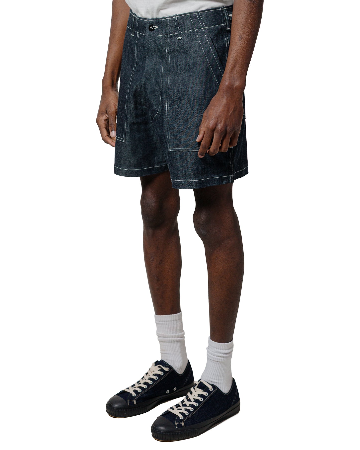 lost & found The Real McCoy's The Real McCoy's MP25013 Utility Shorts / Denim Indigo