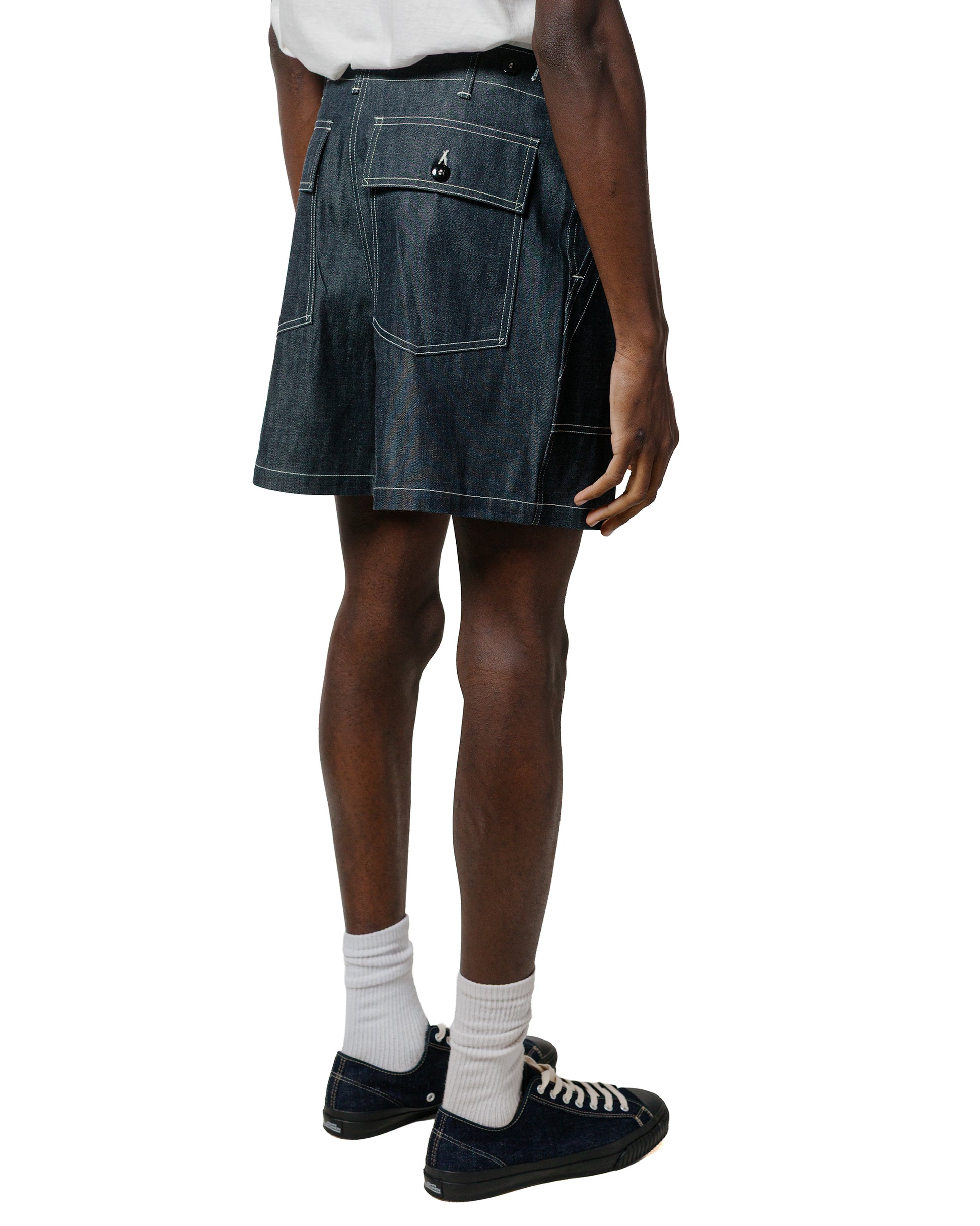 lost & found The Real McCoy's The Real McCoy's MP25013 Utility Shorts / Denim Indigo