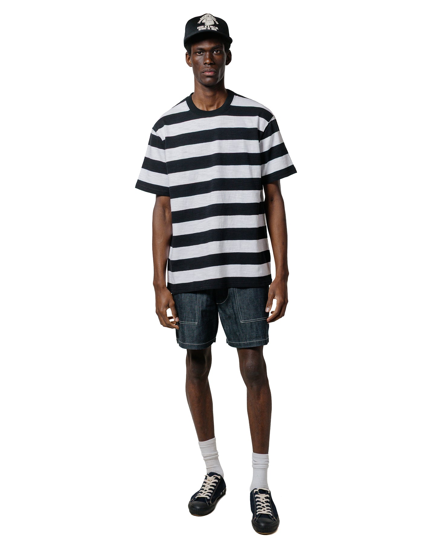 lost & found The Real McCoy's The Real McCoy's MP25013 Utility Shorts / Denim Indigo