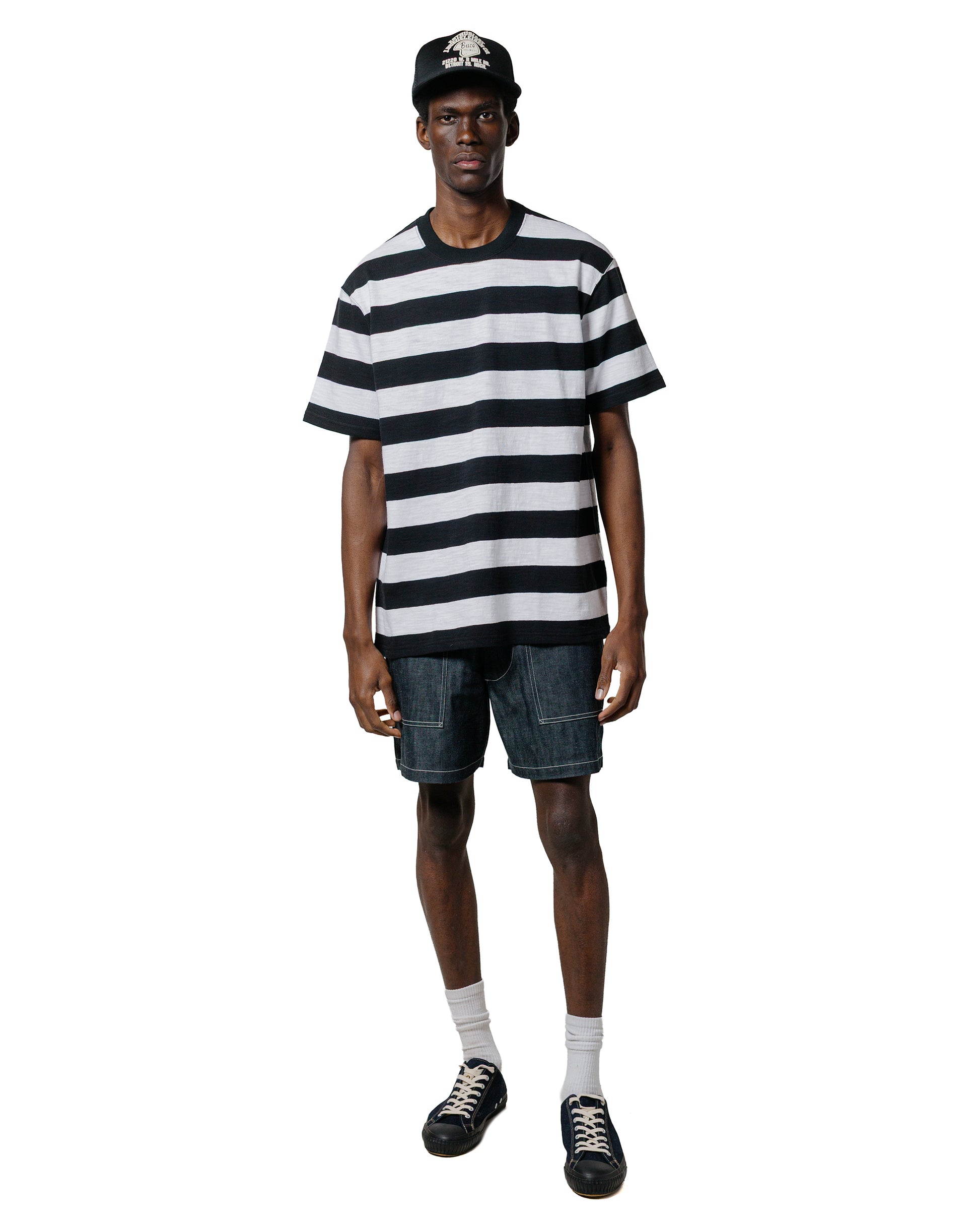 lost & found The Real McCoy's The Real McCoy's MP25013 Utility Shorts / Denim Indigo