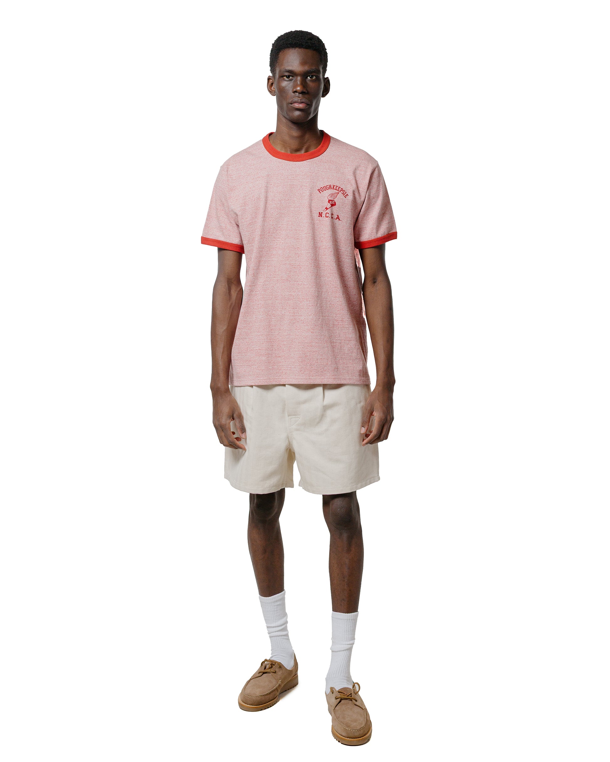 lost & found The Real McCoy's The Real McCoy's MP25014 Belted Shorts / Cotton-Hemp Beige