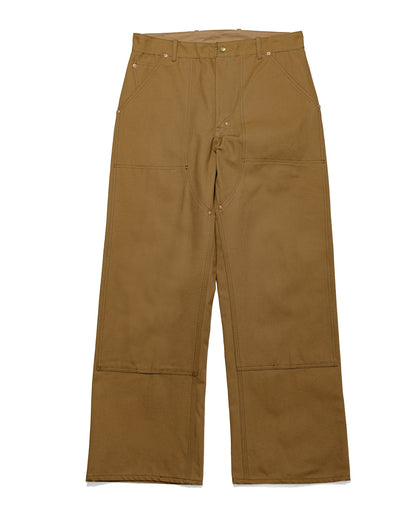 lost & found The Real McCoy's The Real McCoy's MP25102 Double-Knee Work Trousers Brown