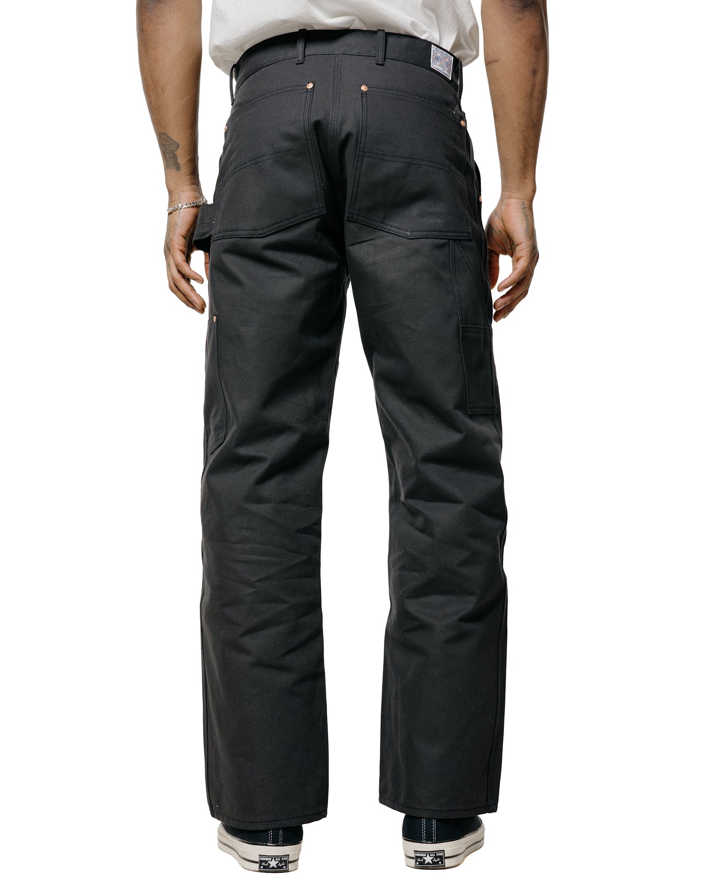 lost & found The Real McCoy's The Real McCoy's MP25102 Double-Knee Work Trousers Charcoal
