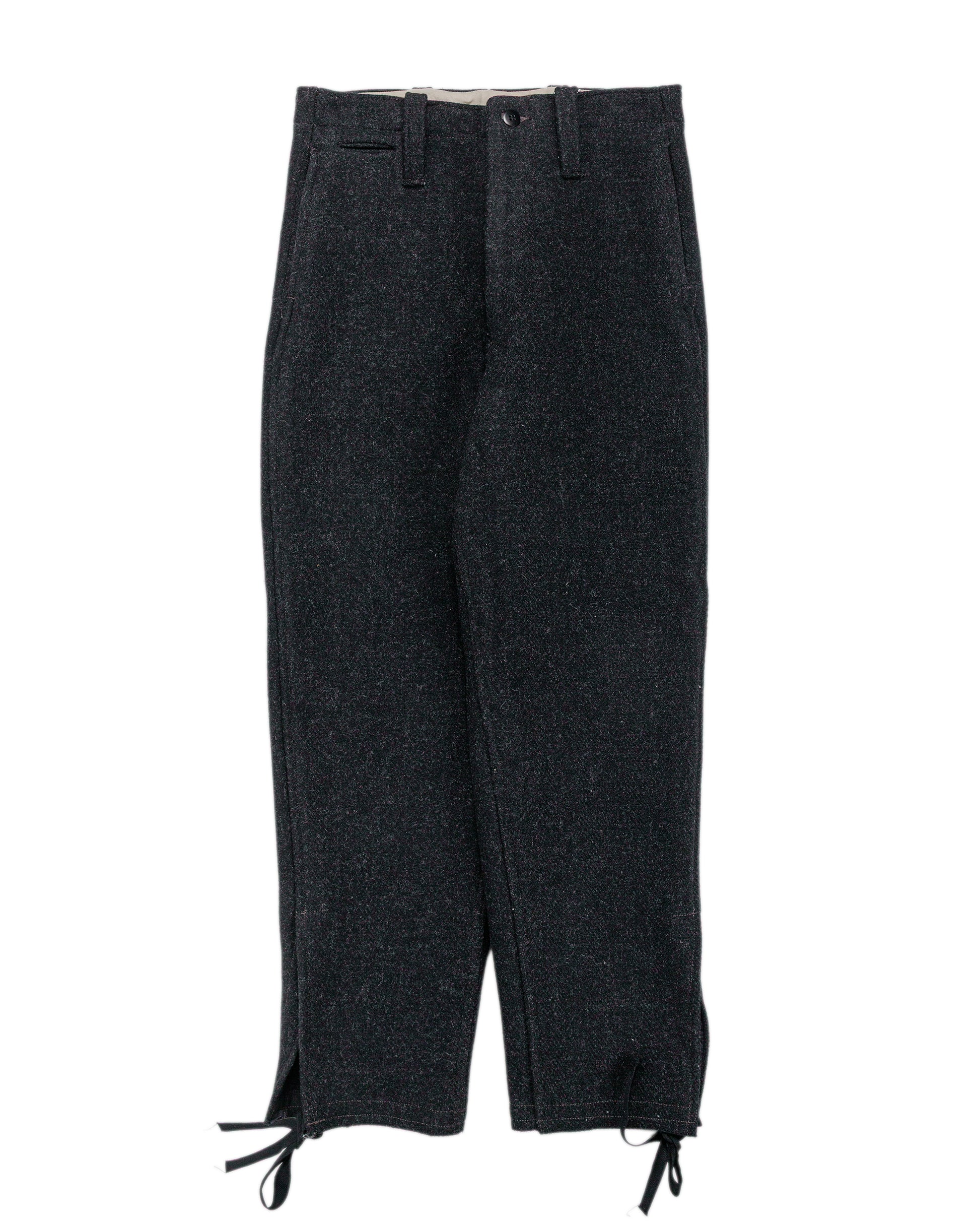lost & found The Real McCoy's The Real McCoy's MP25104 U.S. Navy Submarine Trousers Charcoal