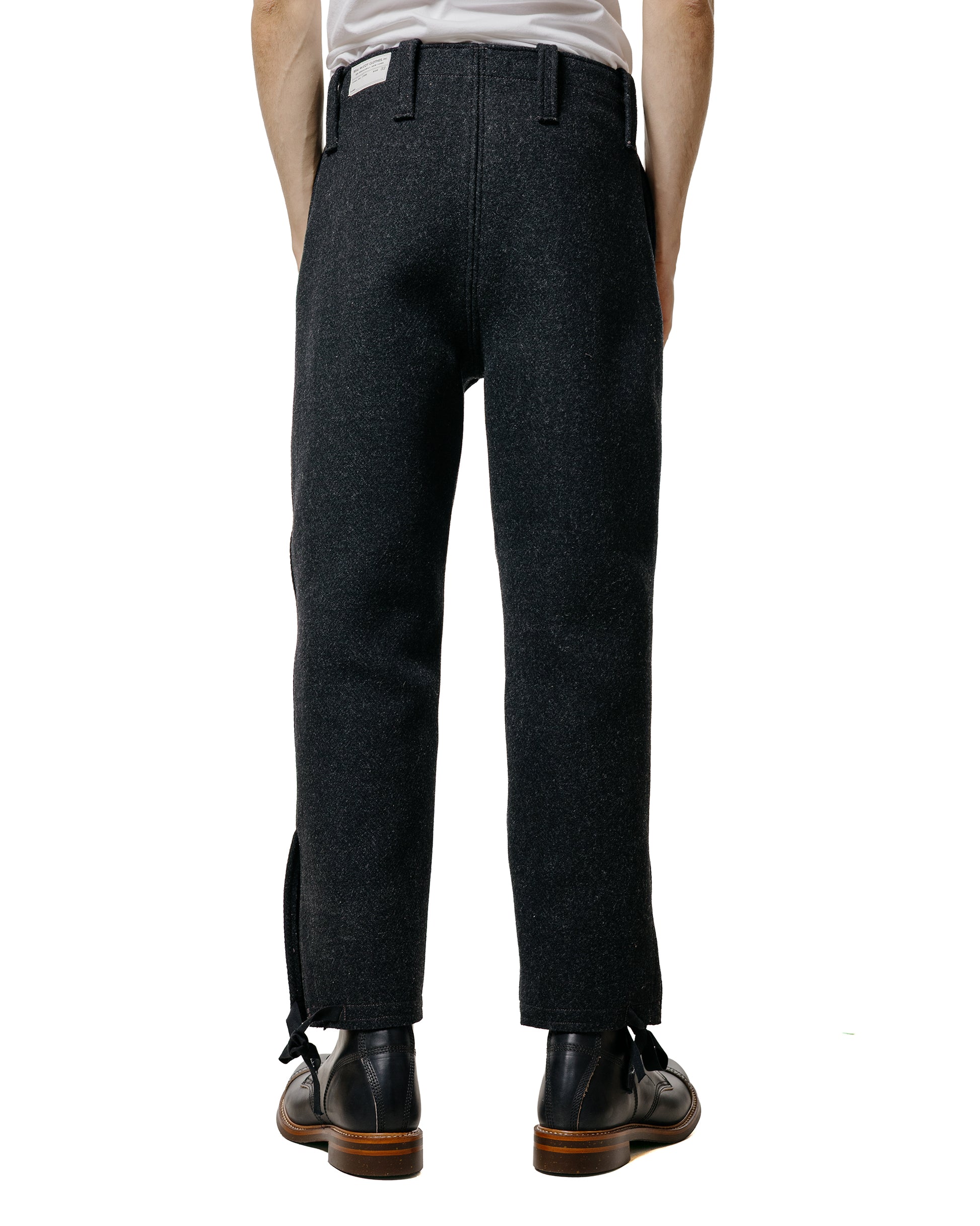 lost & found The Real McCoy's The Real McCoy's MP25104 U.S. Navy Submarine Trousers Charcoal