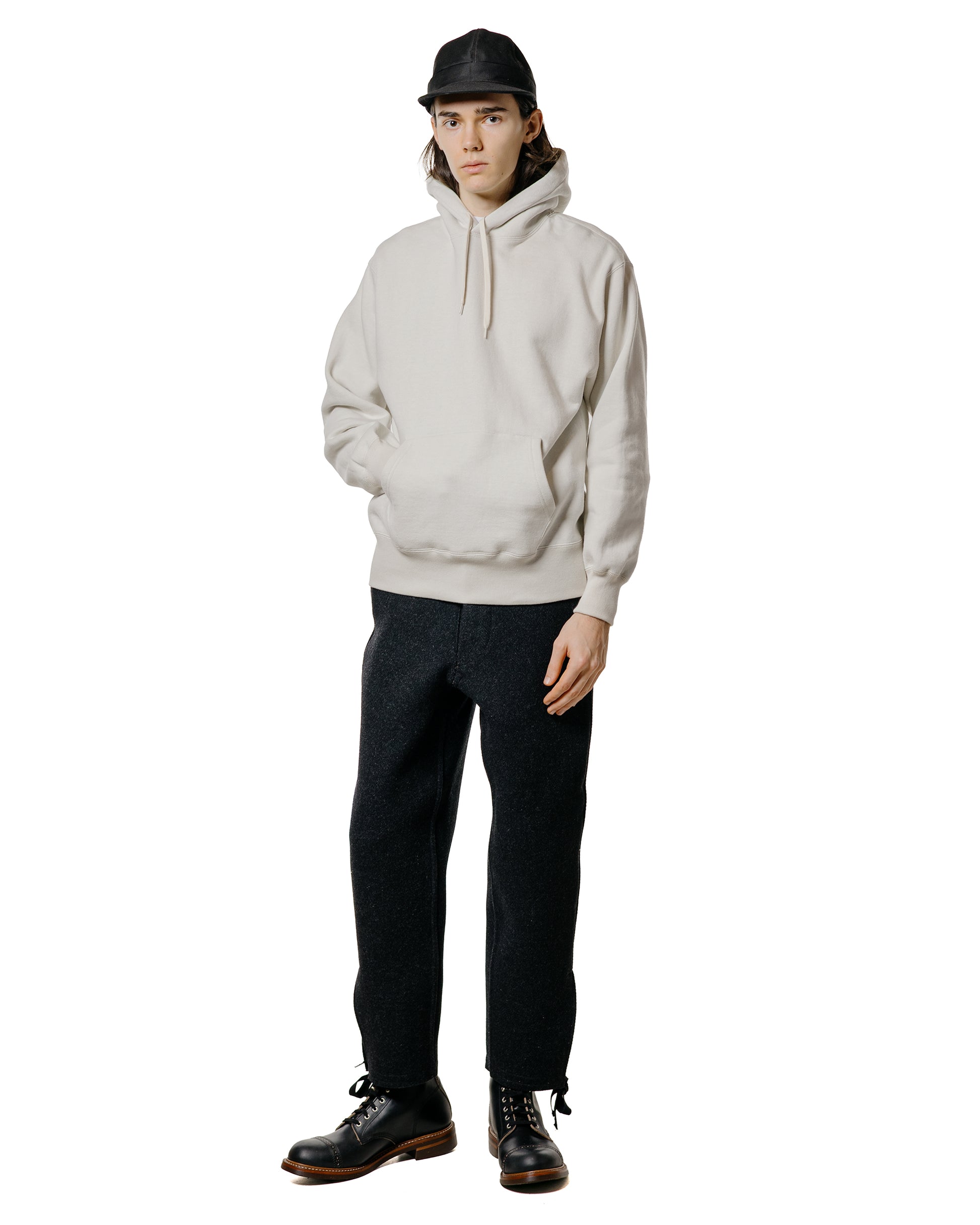 lost & found The Real McCoy's The Real McCoy's MP25105 Double-Pleat Corduroy Trousers Black