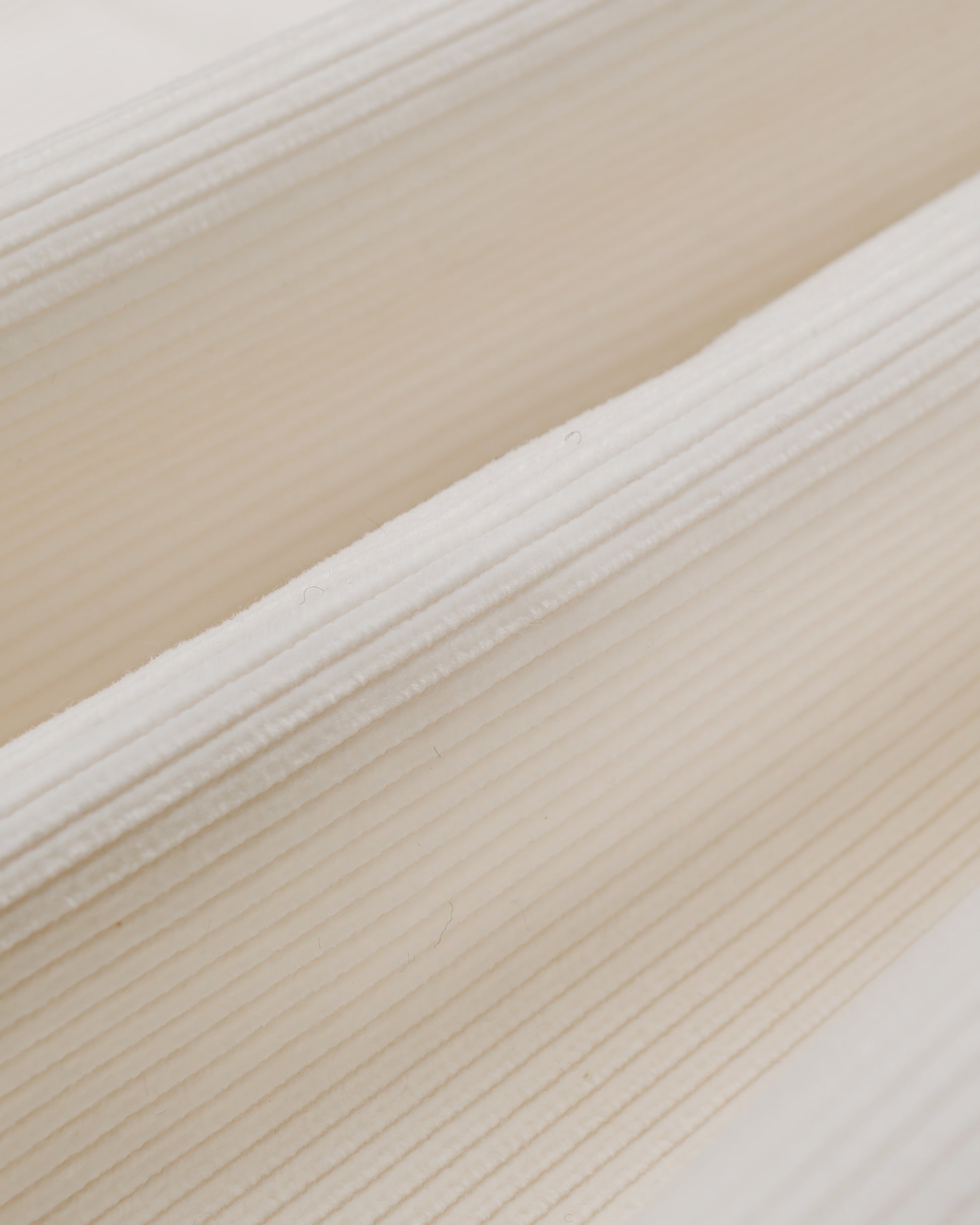 lost & found The Real McCoy's The Real McCoy's MP25105 Double-Pleat Corduroy Trousers White