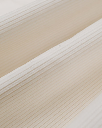 lost & found The Real McCoy's The Real McCoy's MP25105 Double-Pleat Corduroy Trousers White