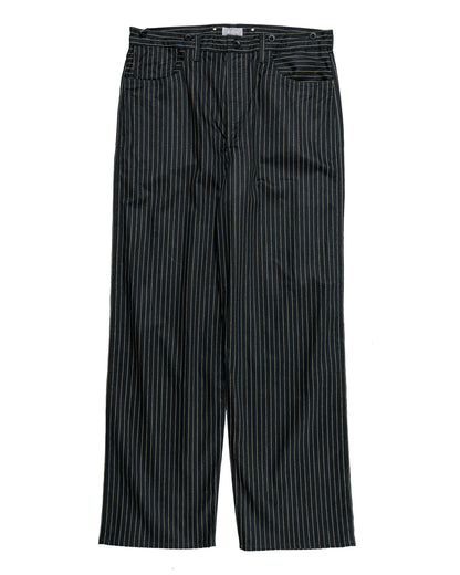 The Real McCoy's MP26011 Black Wabash Work Trousers Black