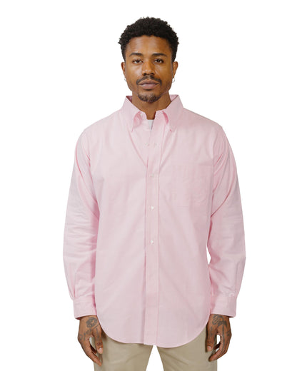 lost & found The Real McCoy's The Real McCoy's MS22008 Joe McCoy Button Down Shirt Pink
