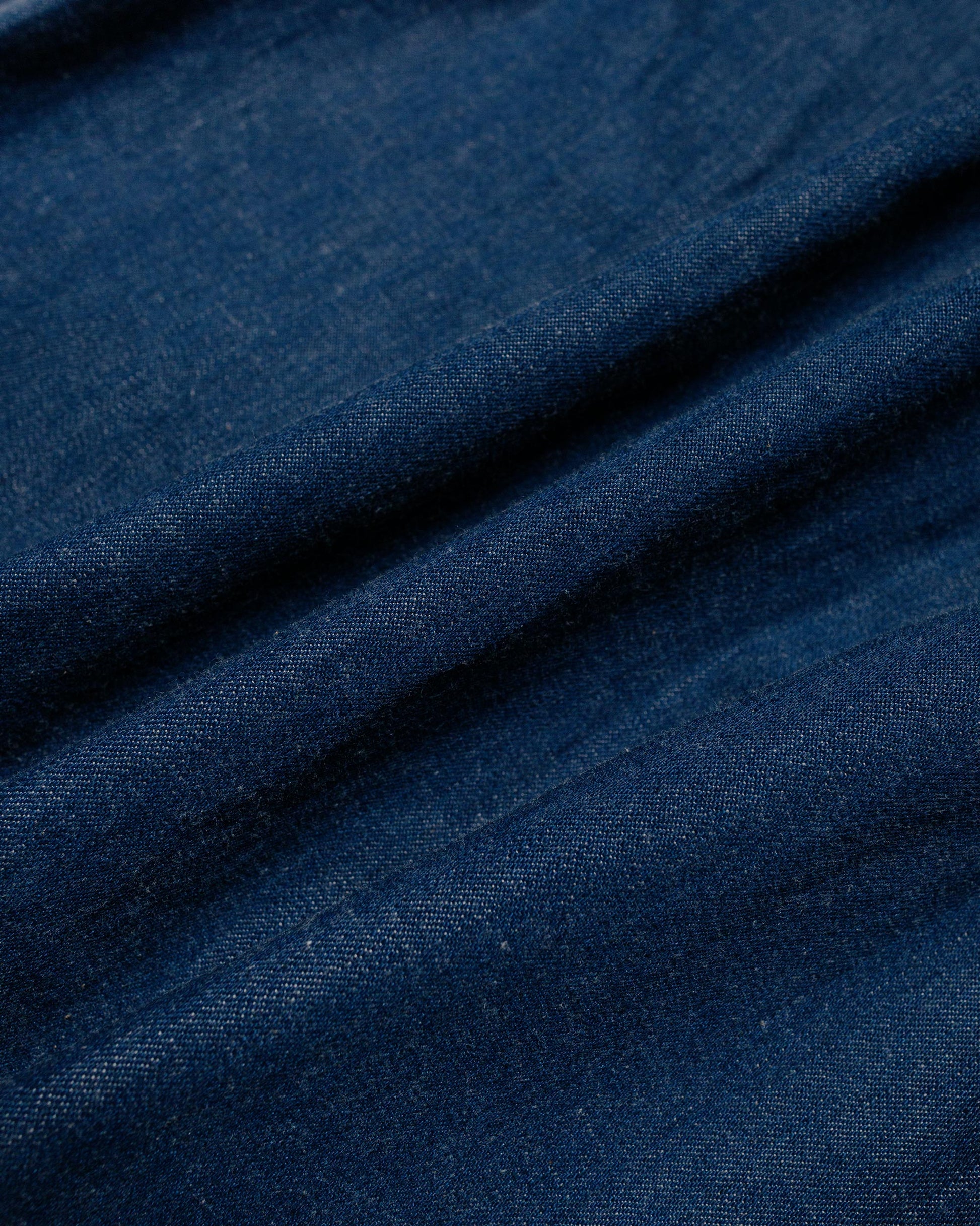 lost & found The Real McCoy's The Real McCoy's MS22103 8HU Denim Serviceman Shirt Indigo