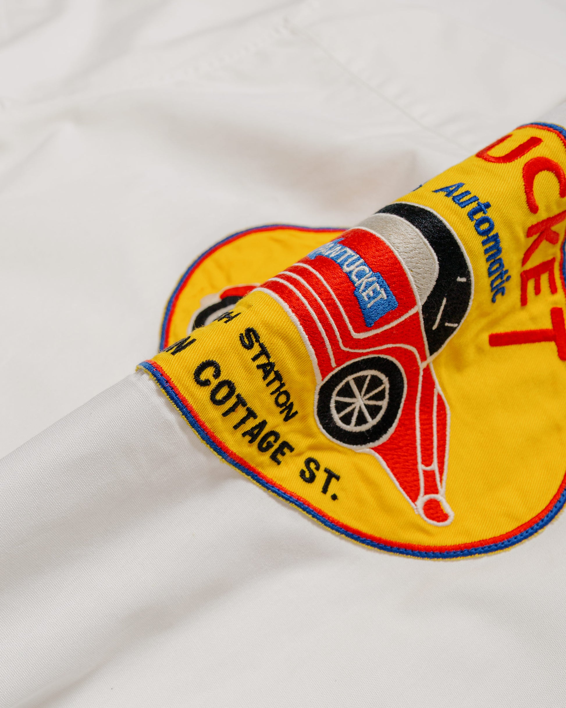 lost & found The Real McCoy's The Real McCoy's MS24005 Cotton Serviceman Shirt / Pawtucket White