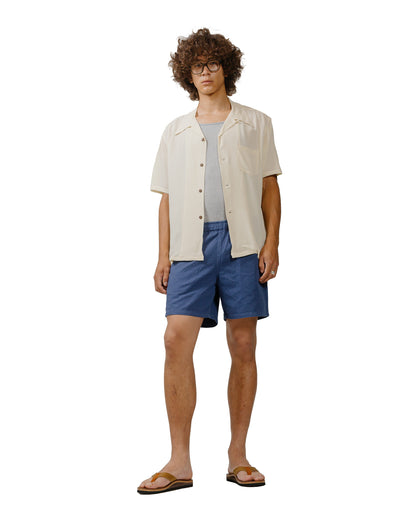 lost & found The Real McCoy's The Real McCoy's MS24008 Silk Rayon Open Collar Shirt Ecru