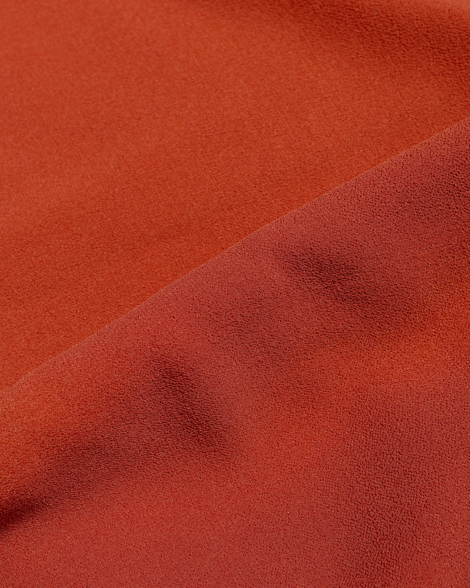 lost & found The Real McCoy's The Real McCoy's MS24008 Silk Rayon Open Collar Shirt Orange