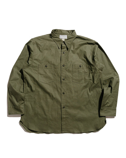 lost & found The Real McCoy's The Real McCoy's MS24101 N-3 Shirt L/S (Modify) Olive