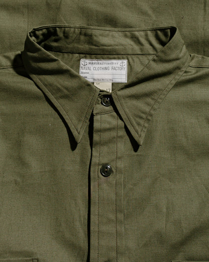 lost & found The Real McCoy's The Real McCoy's MS24101 N-3 Shirt L/S (Modify) Olive