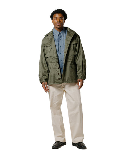 lost & found The Real McCoy's The Real McCoy's MS25003 U.S. Navy Chambray Shirt L/S (Modify) Light Blue