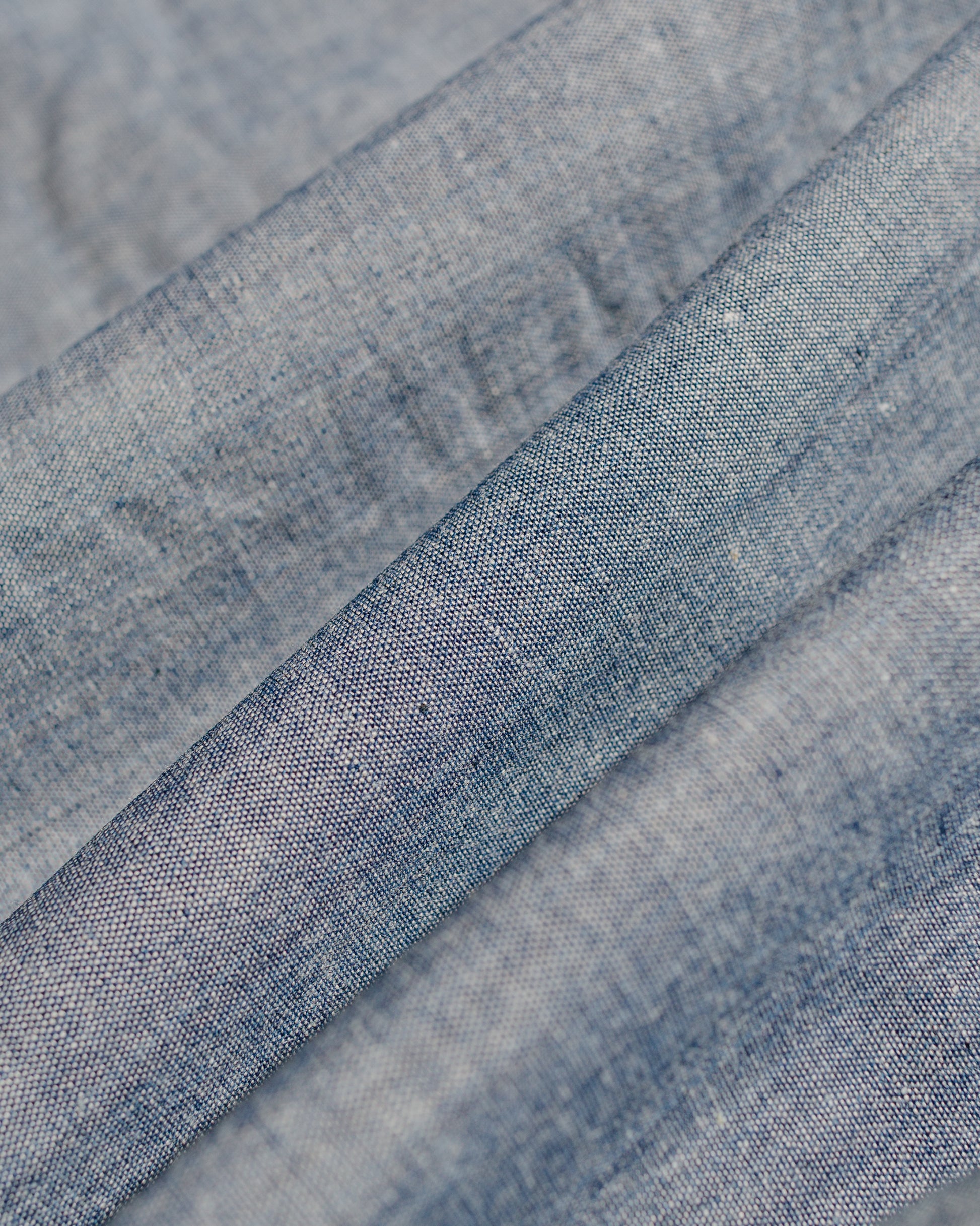 lost & found The Real McCoy's The Real McCoy's MS25003 U.S. Navy Chambray Shirt L/S (Modify) Light Blue
