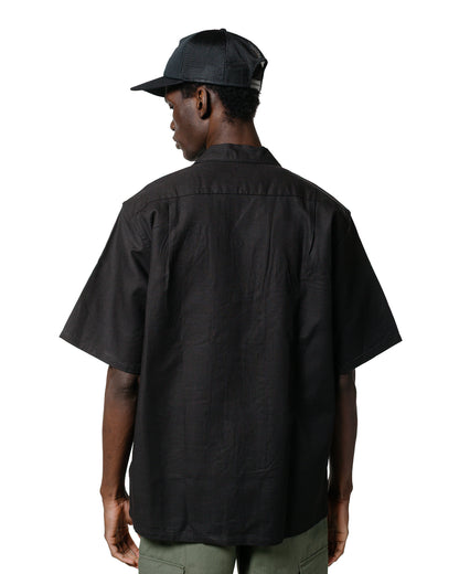 lost & found The Real McCoy's The Real McCoy's MS25011 Joe McCoy Panama Shirt S/S Black