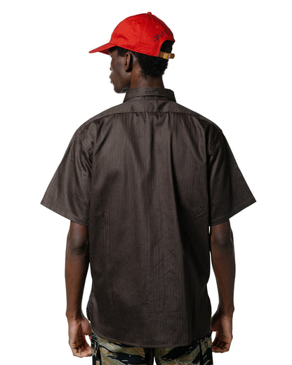 lost & found The Real McCoy's The Real McCoy's MS25013 8HU HBT Work Shirt S/S Steel