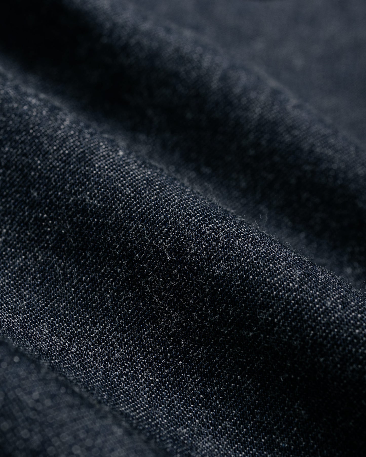The Real McCoy's MS25103 8HU Denim Serviceman Work Shirt Indigo