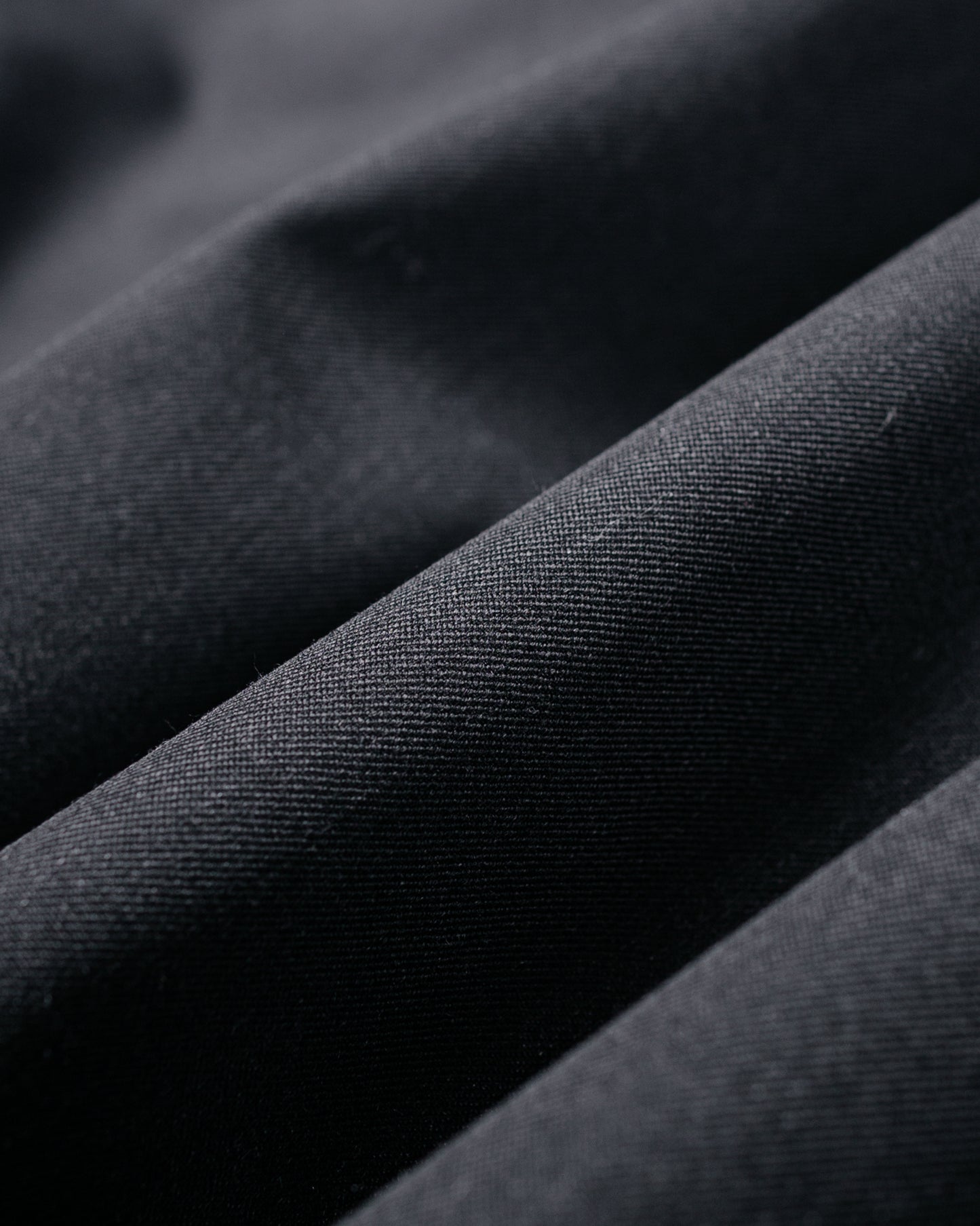 lost & found The Real McCoy's The Real McCoy's MS25110 Open-Collar Wool Shirt Charcoal