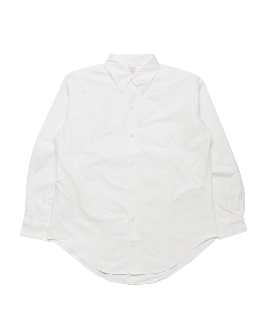 The Real McCoy's MS26001 Joe McCoy Button Down Shirt White