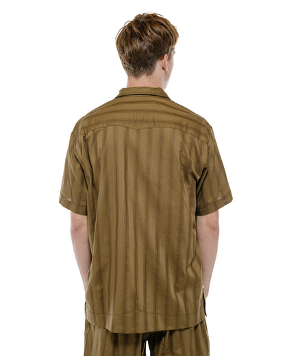 The Real McCoy's MS26007 Joe McCoy Cuban Shirt S/S Olive