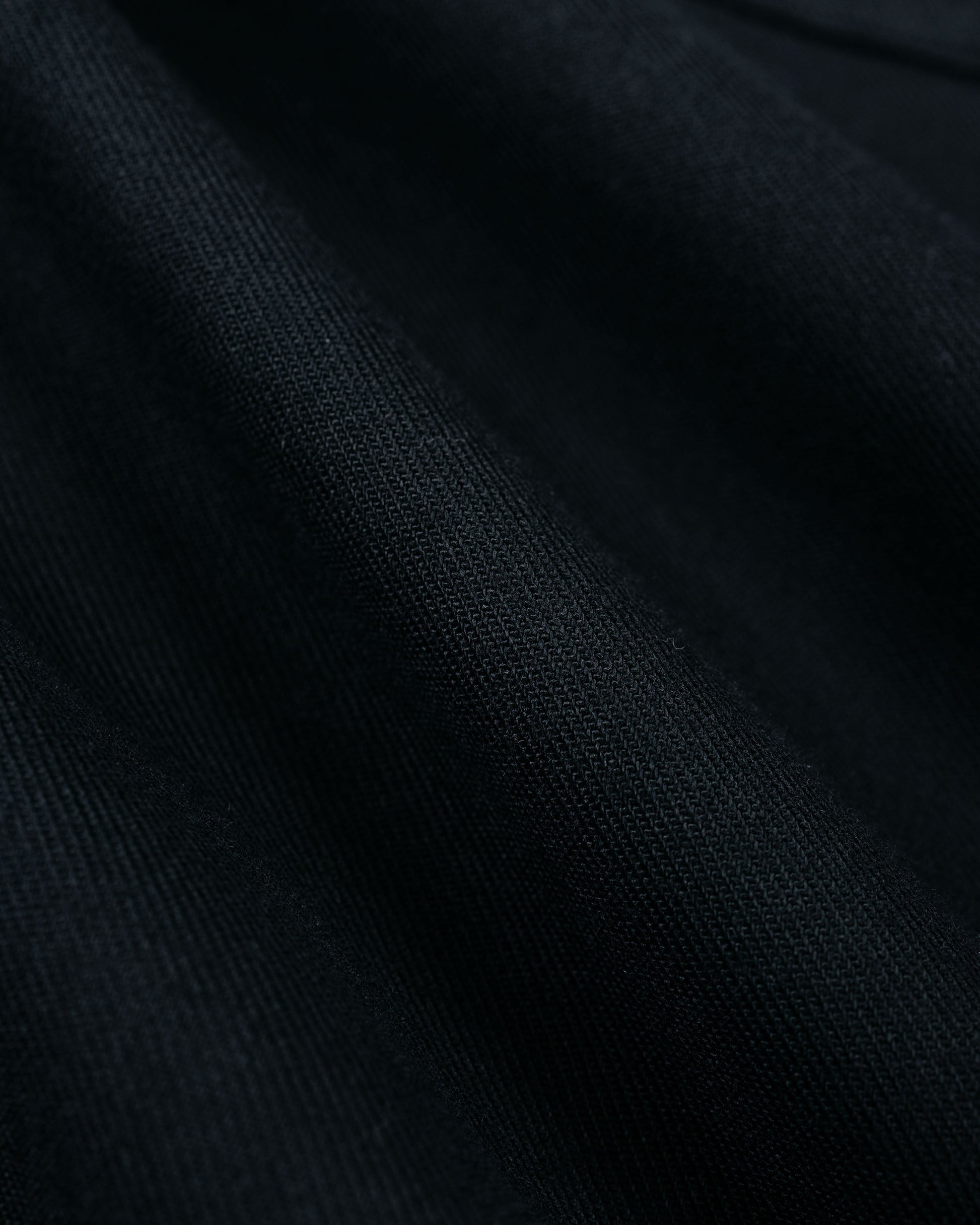lost & found The Real McCoy's The Real McCoy's MS26008 Open Collar Rayon Shirt Black