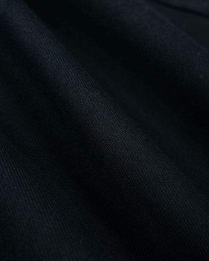 lost & found The Real McCoy's The Real McCoy's MS26008 Open Collar Rayon Shirt Black