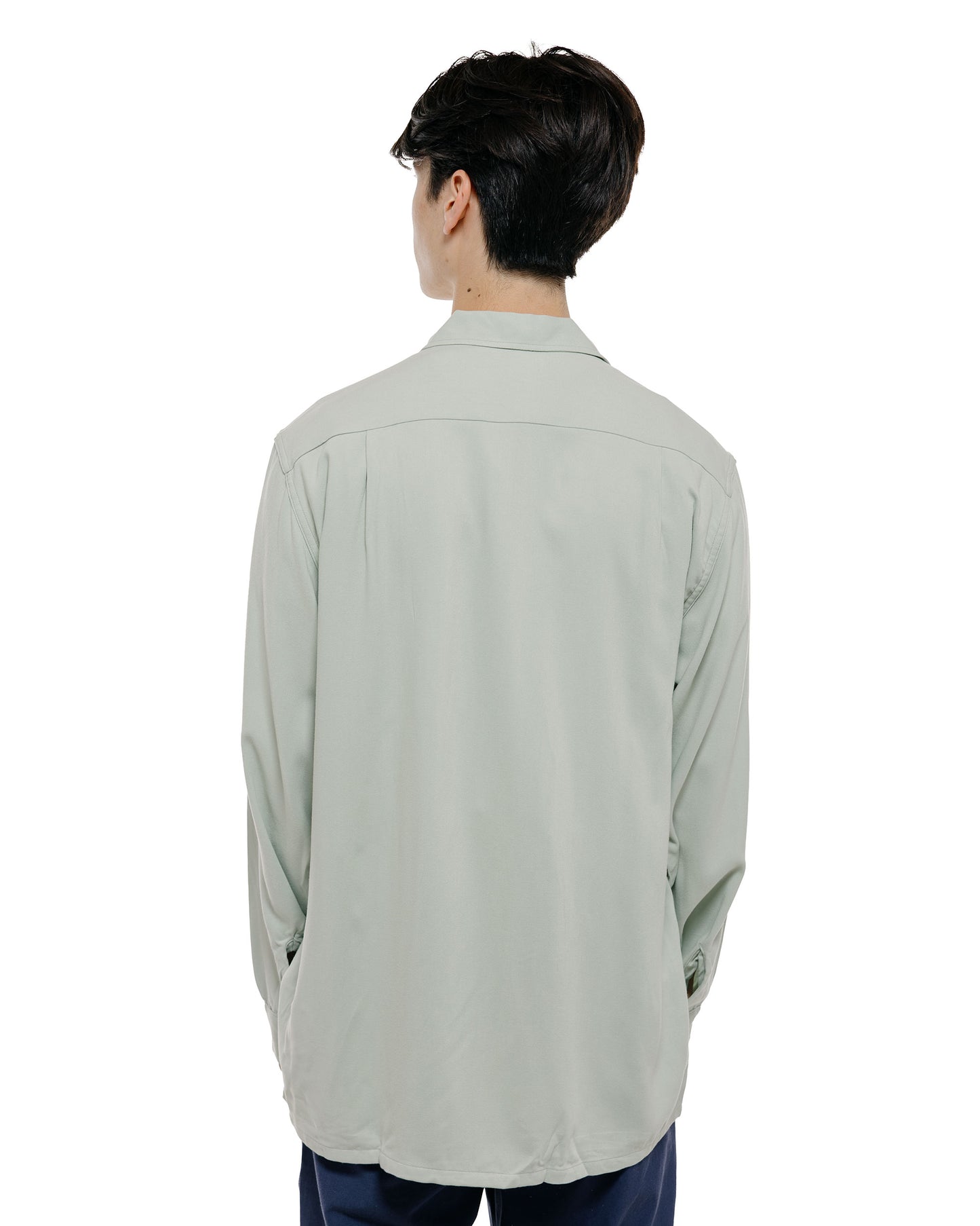 lost & found The Real McCoy's The Real McCoy's MS26008 Open Collar Rayon Shirt Mint