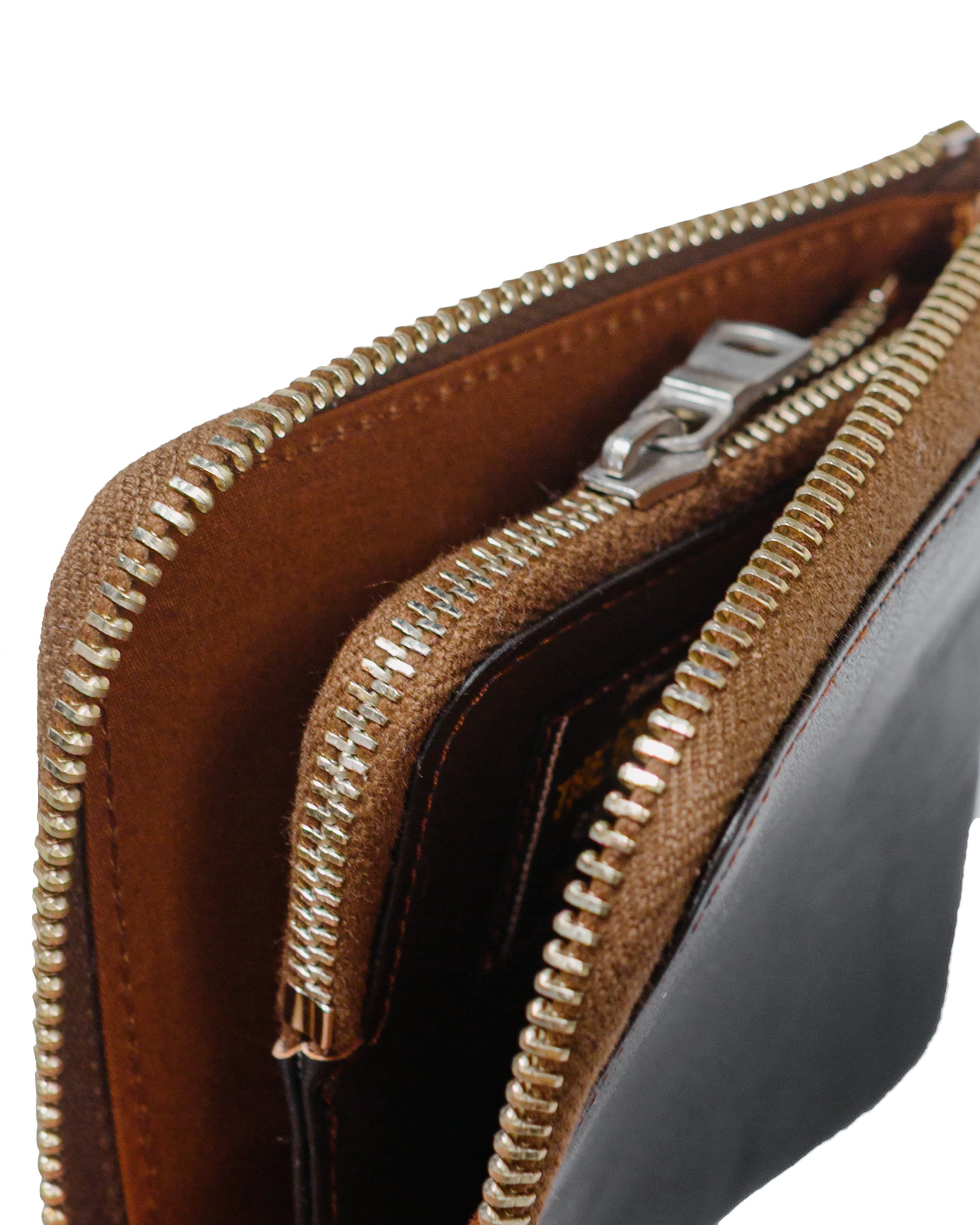 lost & found The Real McCoy's The Real McCoy's MW17100 McCoy's Horsehide Wallet Seal Brown