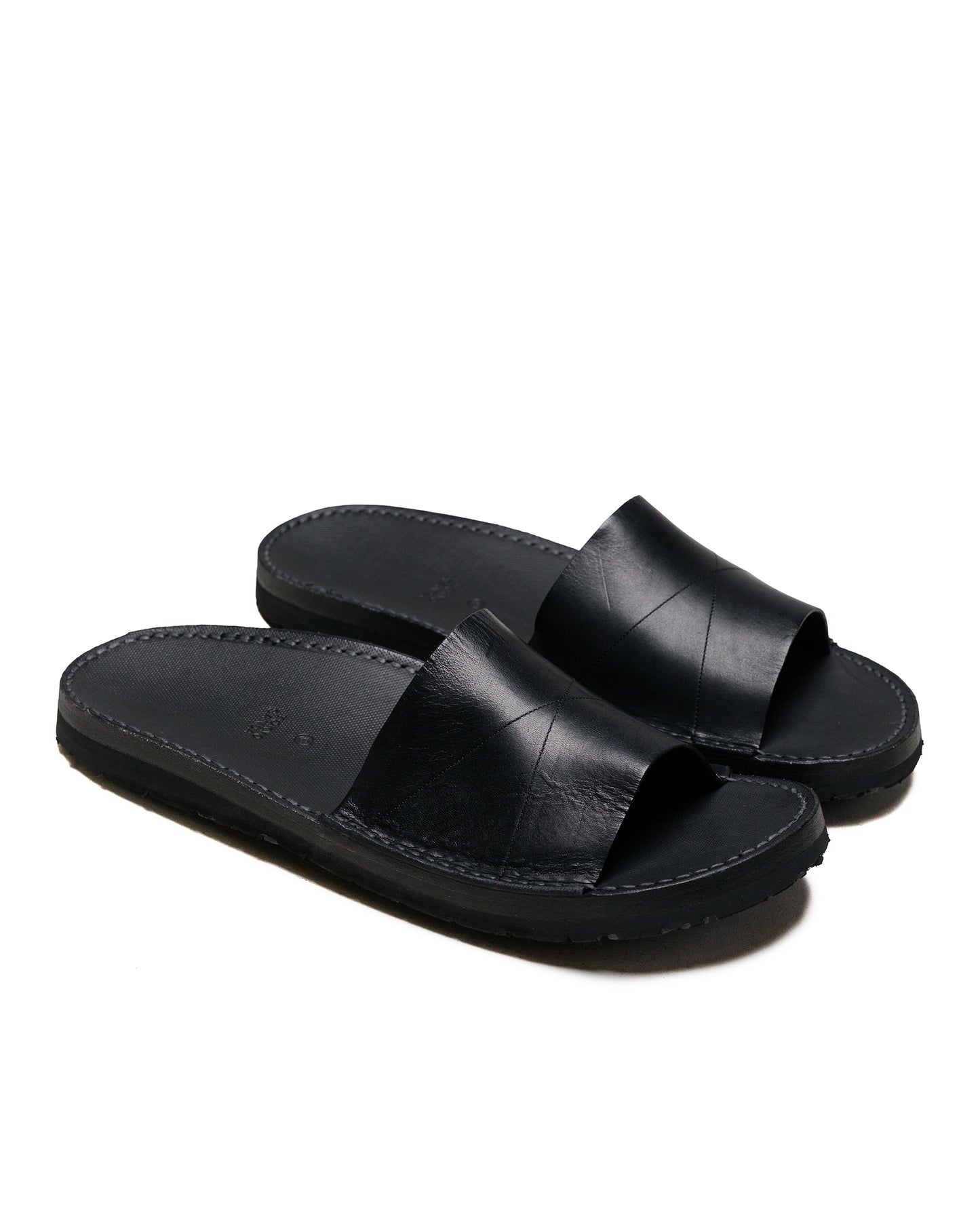 lost & found Rolling Dub Trio Tokyo Sandal Onsen Sandal Black