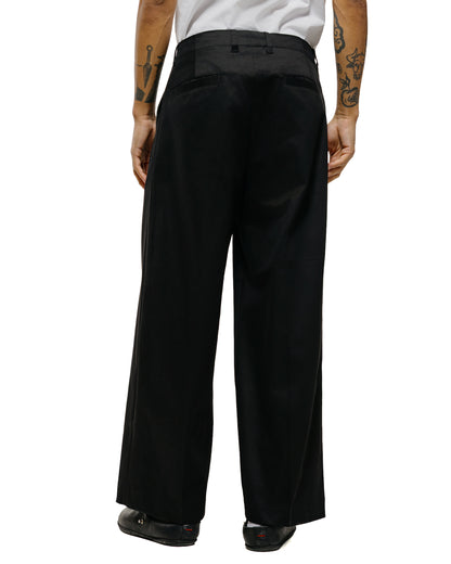 lost & found Universal Products Universal Products 2Tuck Wide Chino Trouser Black