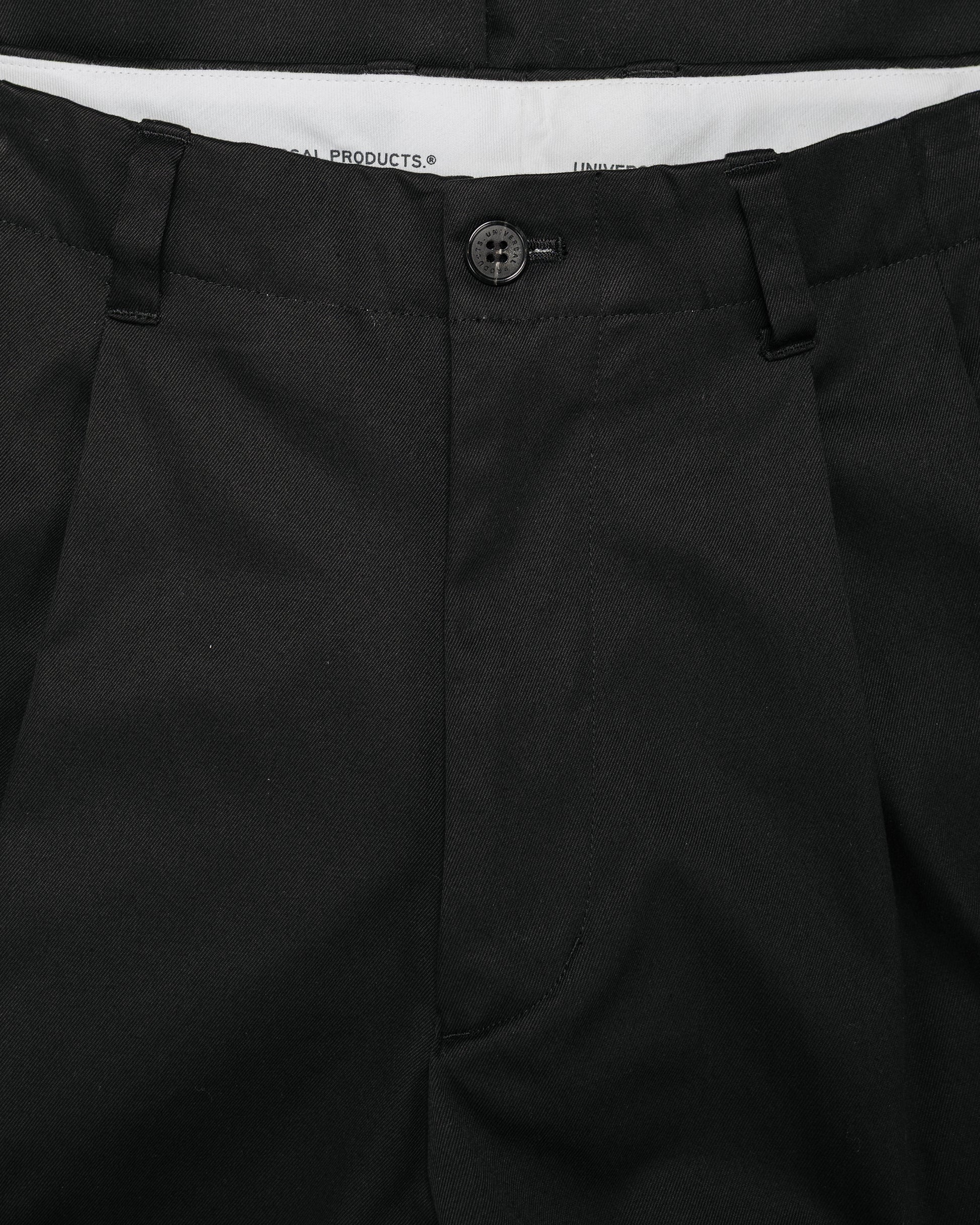 lost & found Universal Products Universal Products 2Tuck Wide Chino Trouser Black
